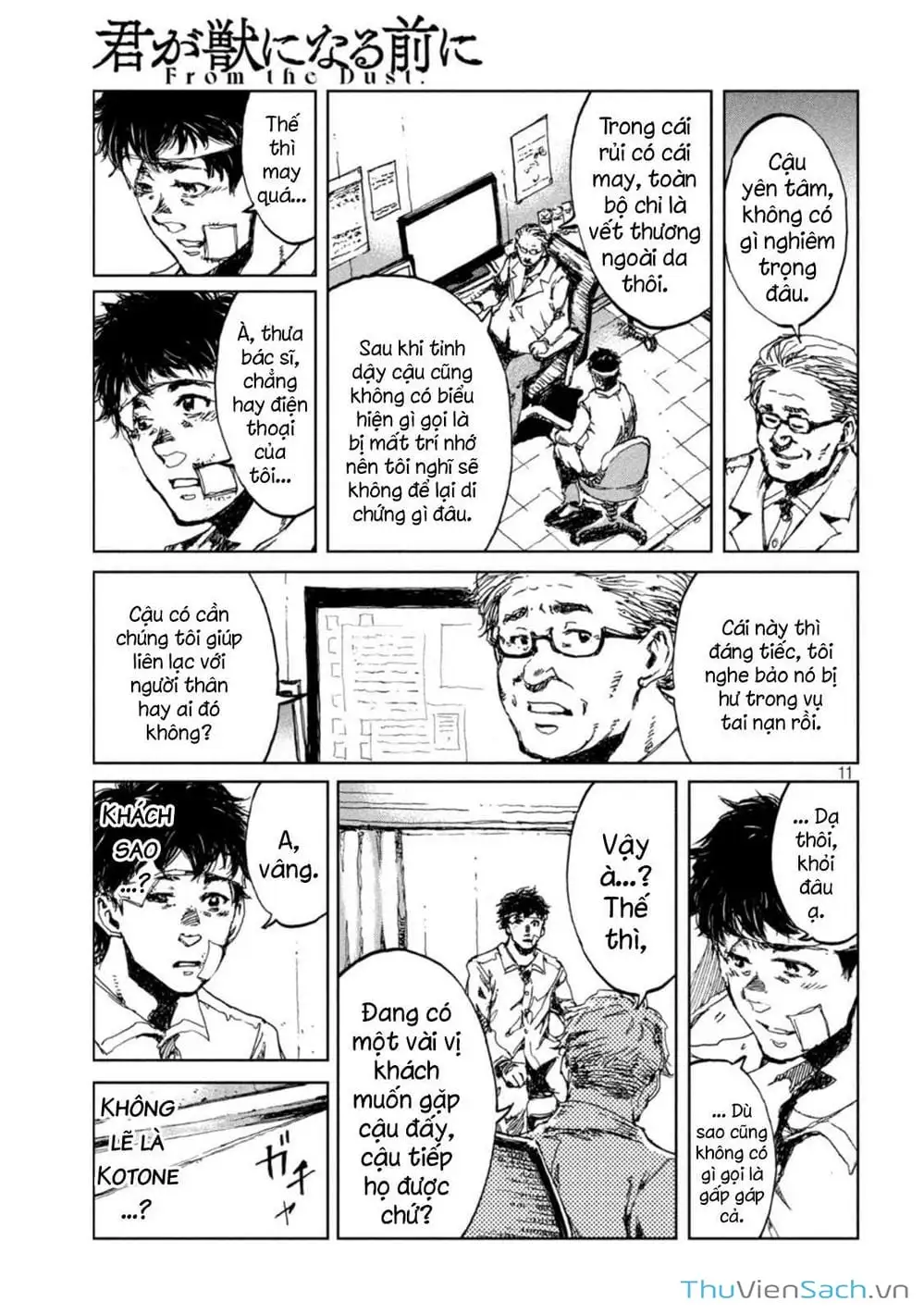 Truyện Tranh Trước Khi Em Trở Thành Quái Vật trang 6