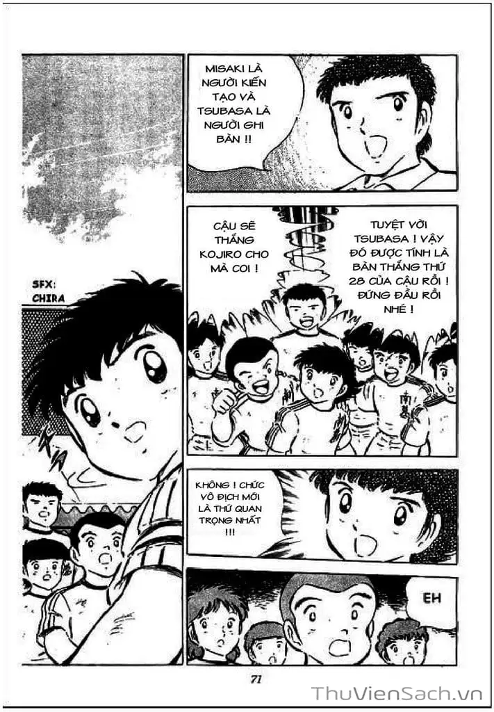 Truyện Tranh Tsubasa - Giấc Mơ Sân Cỏ trang 4