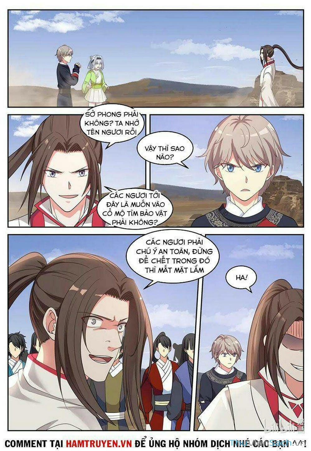 Truyện Tranh Tu La Võ Thần trang 5