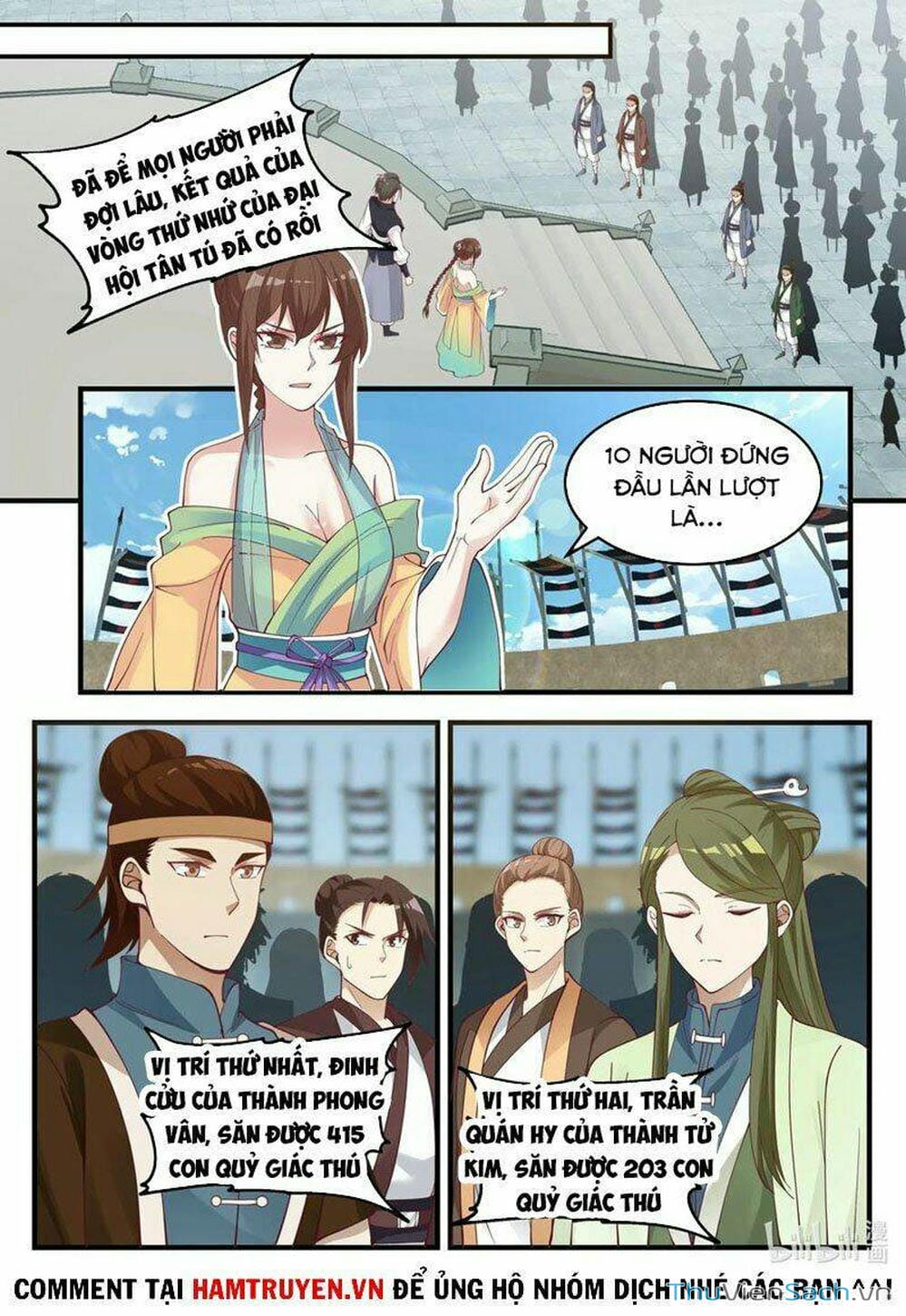 Truyện Tranh Tu La Võ Thần trang 5