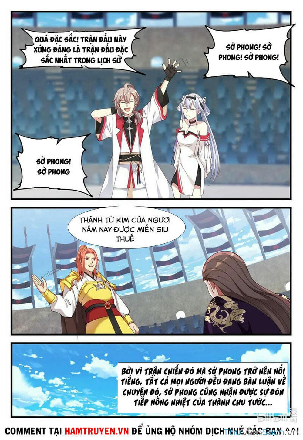 Truyện Tranh Tu La Võ Thần trang 5