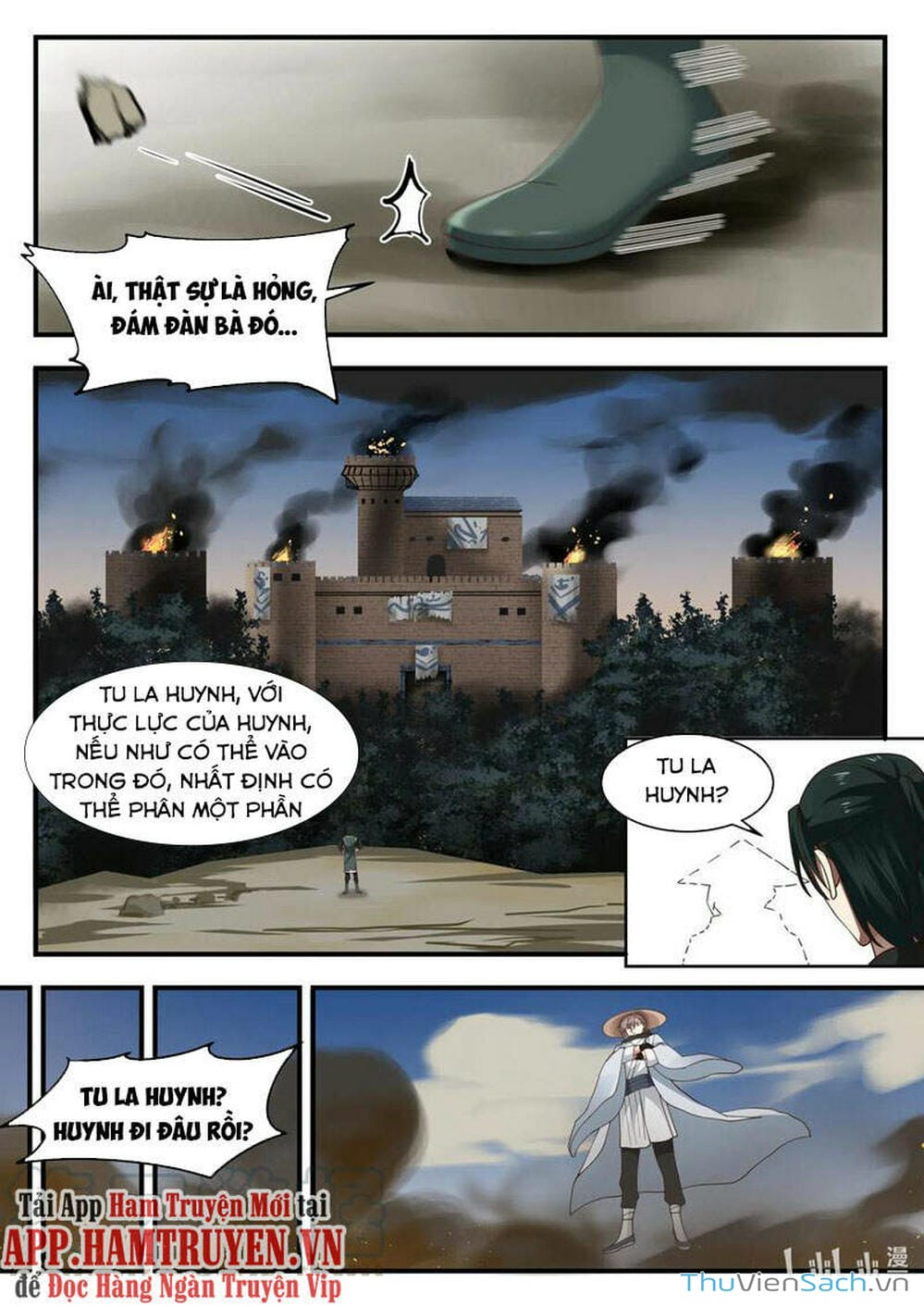 Truyện Tranh Tu La Võ Thần trang 5