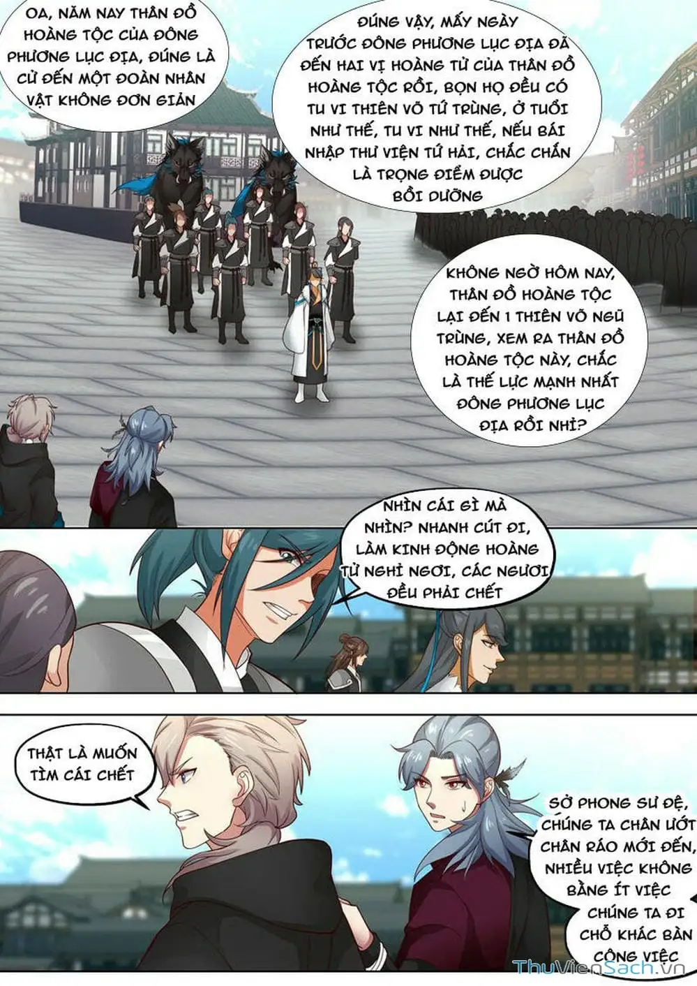 Truyện Tranh Tu La Võ Thần trang 5