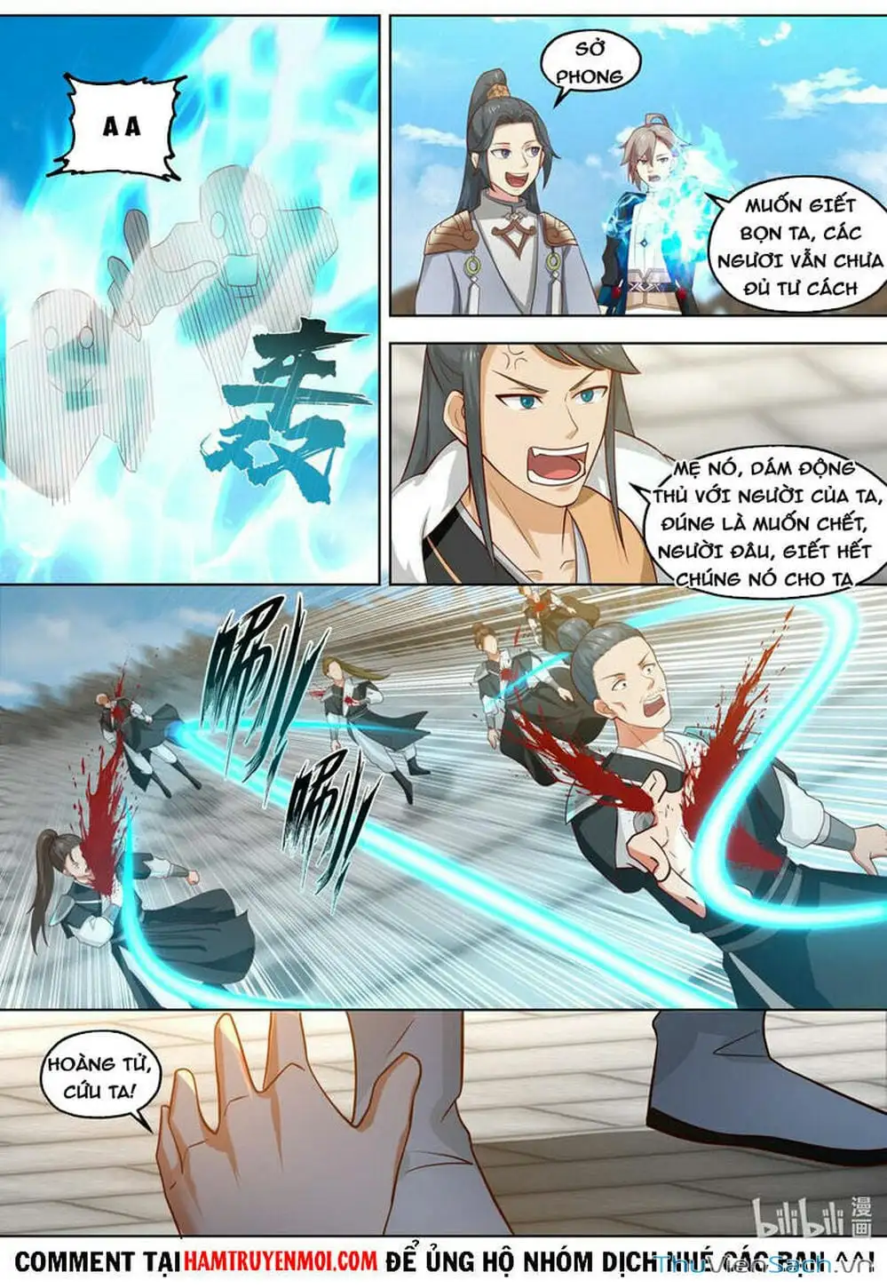 Truyện Tranh Tu La Võ Thần trang 5