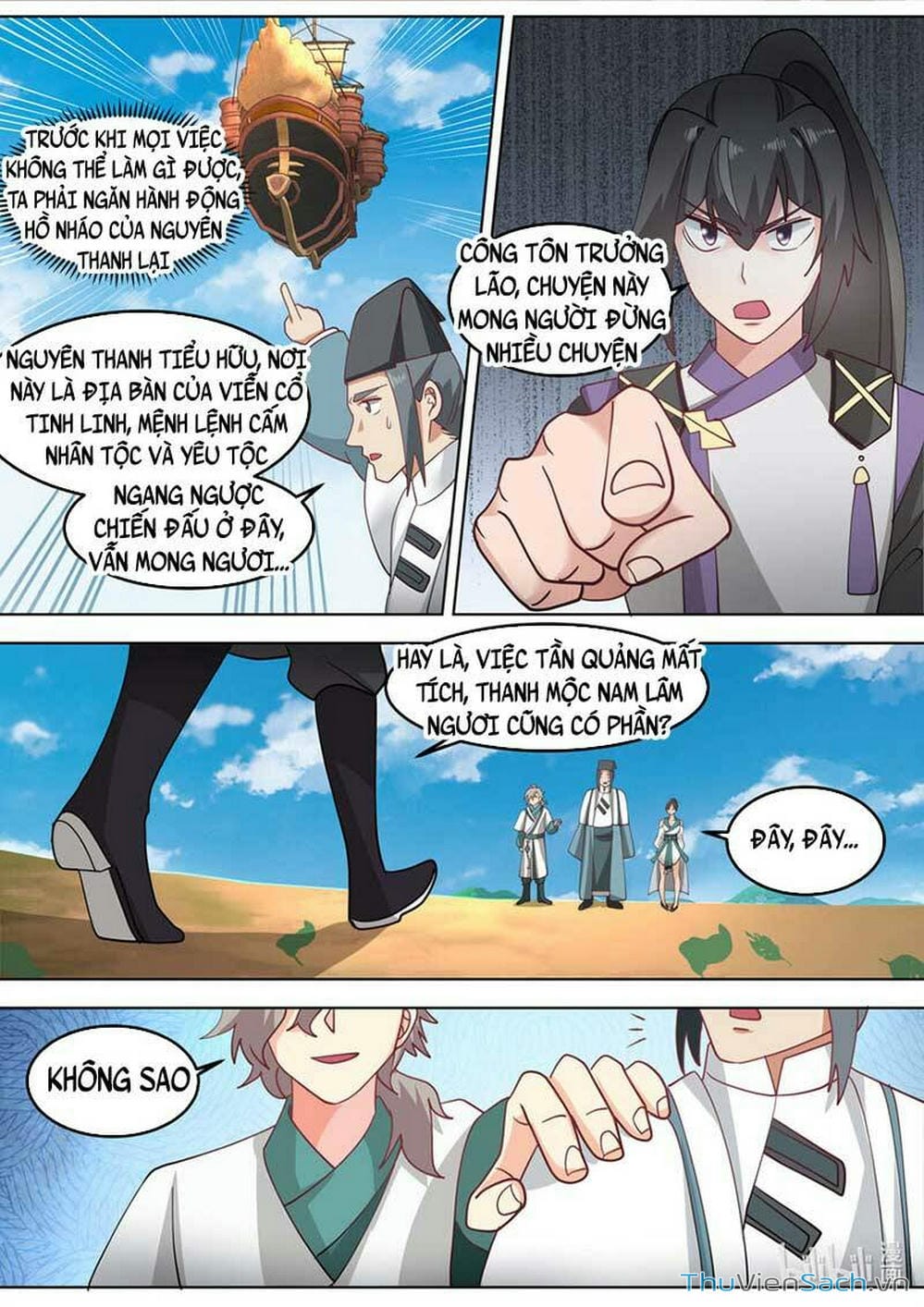 Truyện Tranh Tu La Võ Thần trang 5