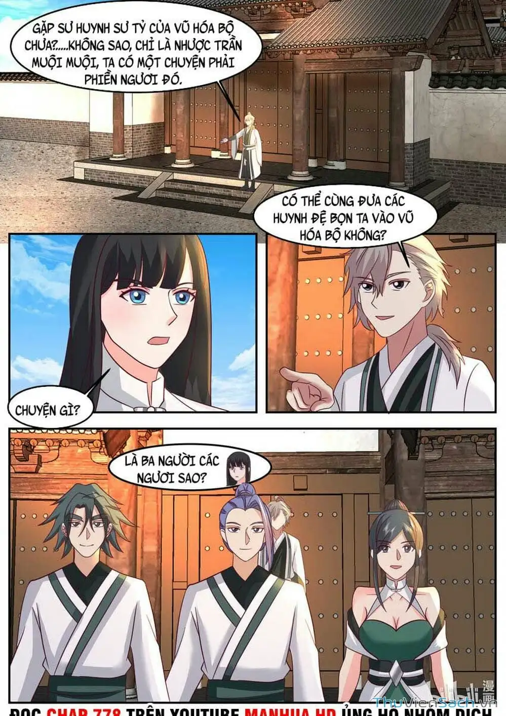 Truyện Tranh Tu La Võ Thần trang 5