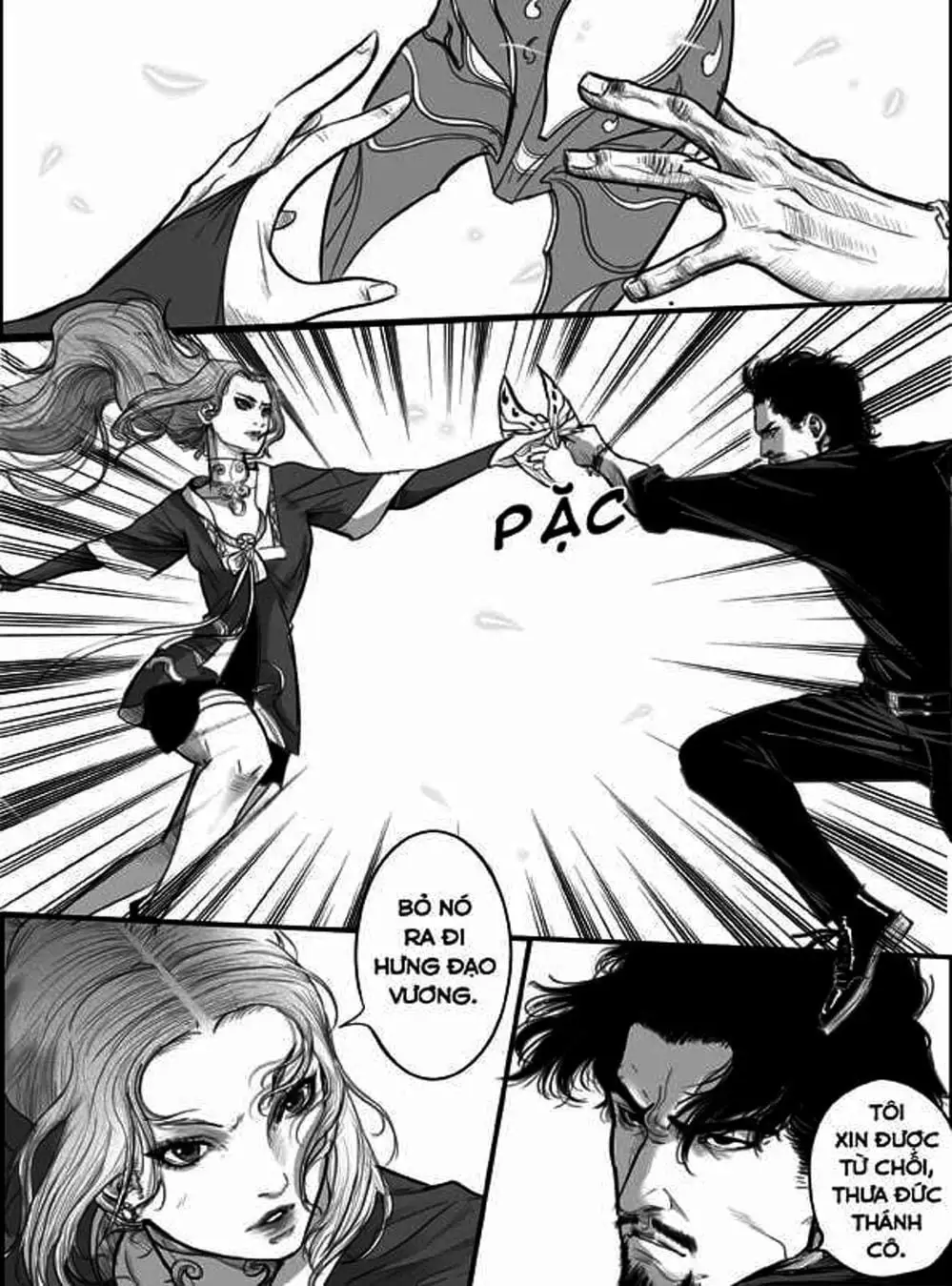 Truyện Tranh Tứ Phủ Xét Giả trang 5