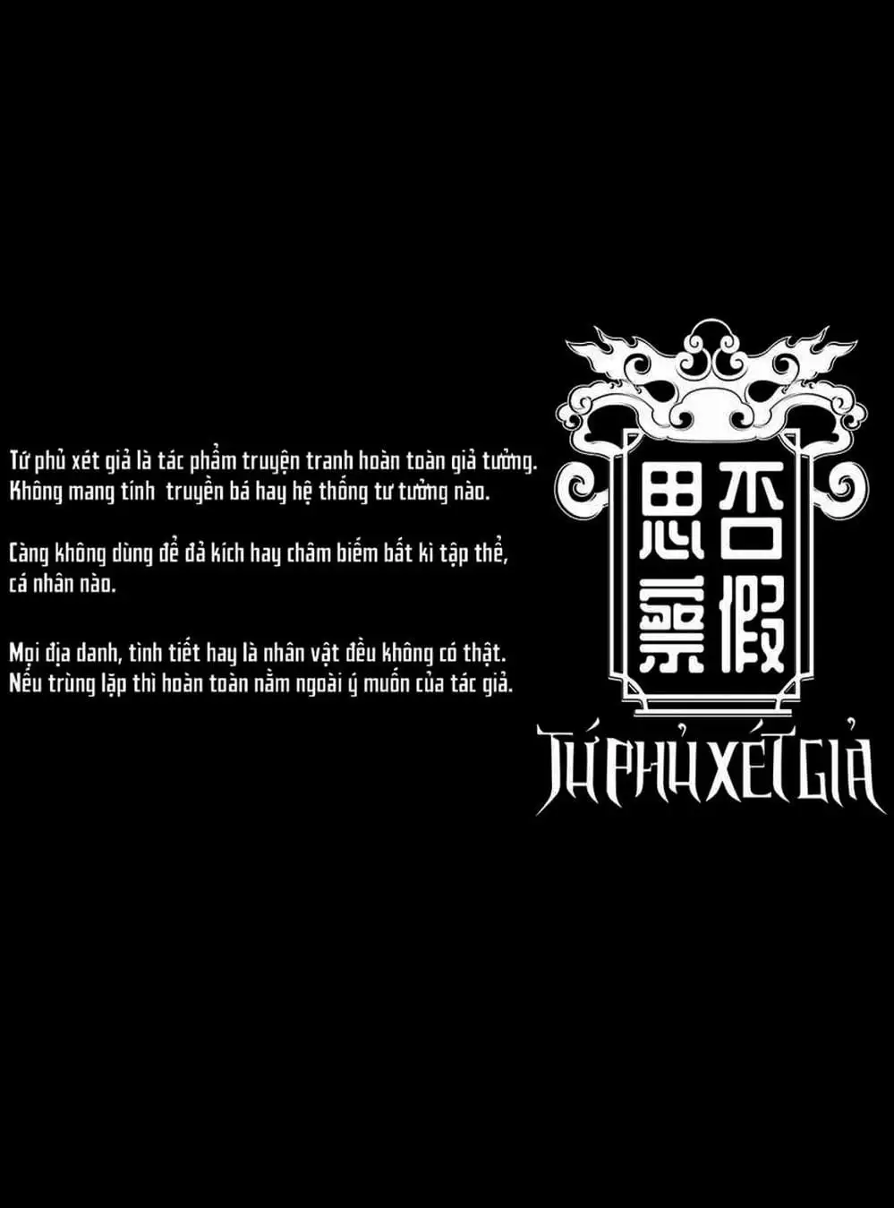 Truyện Tranh Tứ Phủ Xét Giả trang 5