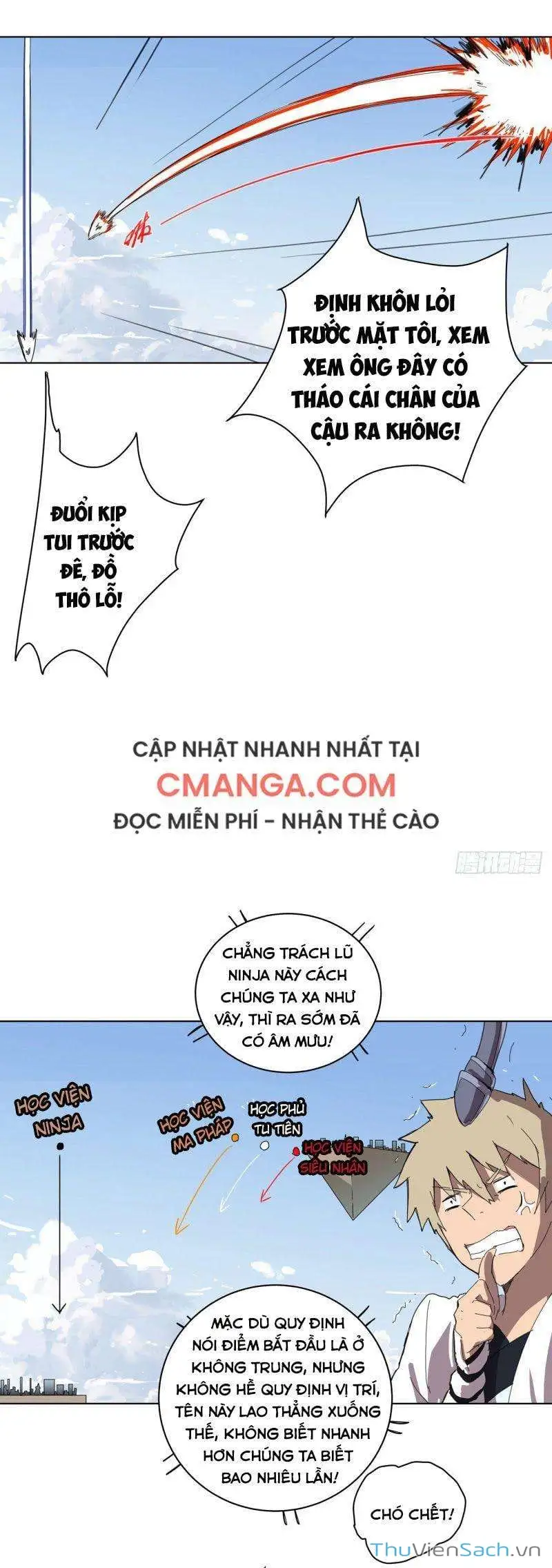 Truyện Tranh Tu Tiên Giả Đại Chiến Siêu Năng Lực trang 3