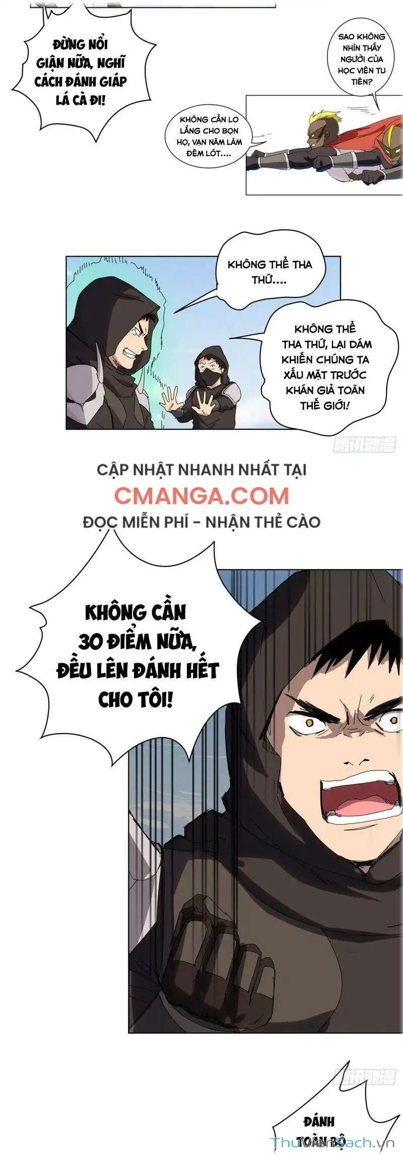 Truyện Tranh Tu Tiên Giả Đại Chiến Siêu Năng Lực trang 3