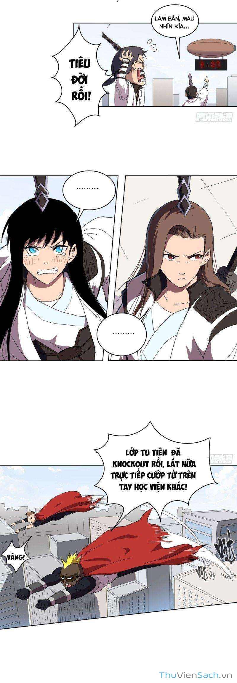 Truyện Tranh Tu Tiên Giả Đại Chiến Siêu Năng Lực trang 3