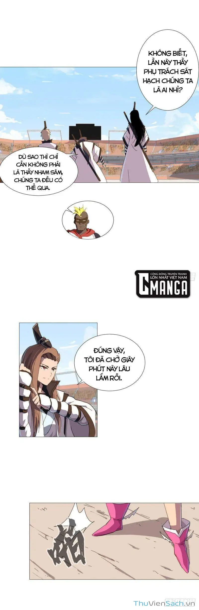 Truyện Tranh Tu Tiên Giả Đại Chiến Siêu Năng Lực trang 3