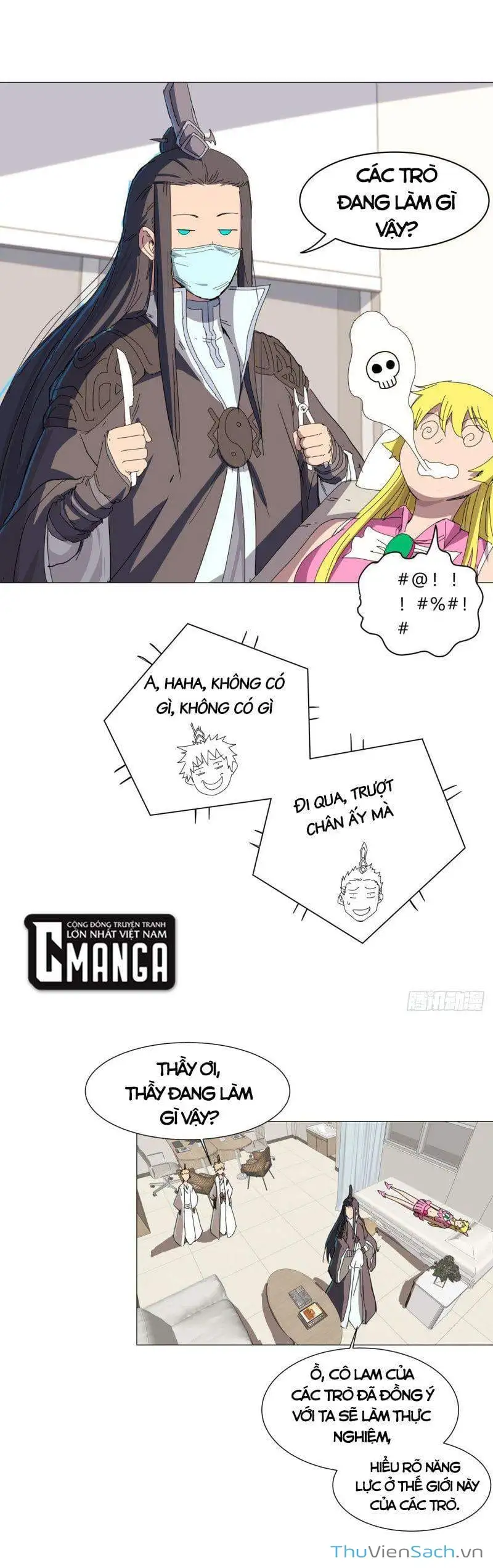 Truyện Tranh Tu Tiên Giả Đại Chiến Siêu Năng Lực trang 3