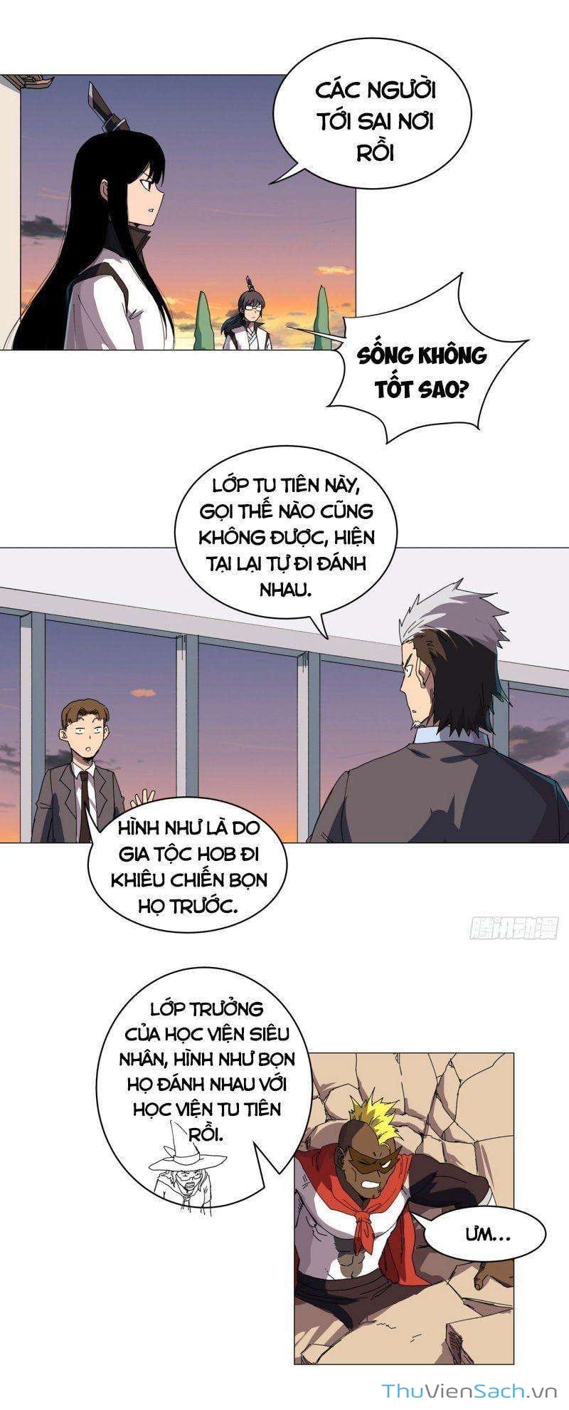 Truyện Tranh Tu Tiên Giả Đại Chiến Siêu Năng Lực trang 3