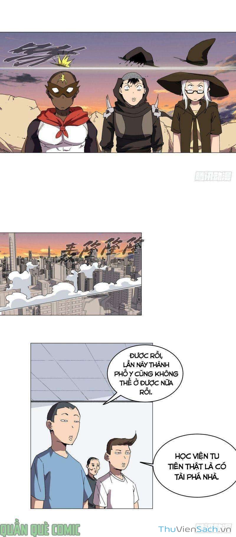 Truyện Tranh Tu Tiên Giả Đại Chiến Siêu Năng Lực trang 3