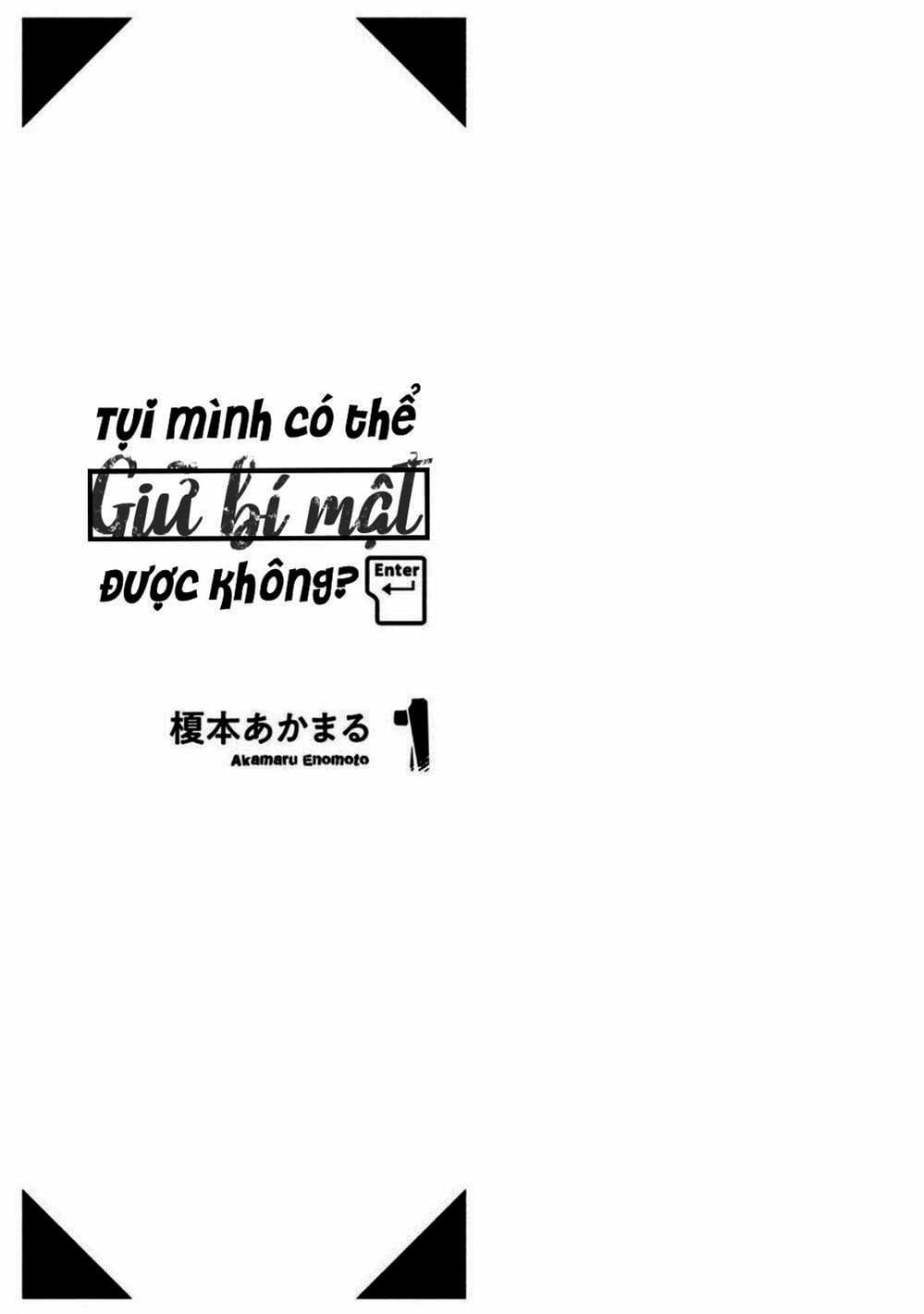 Truyện Tranh Tụi Mình Có Thể Giữ Bí Mật Được Không - Can You Keep A Secret? trang 4