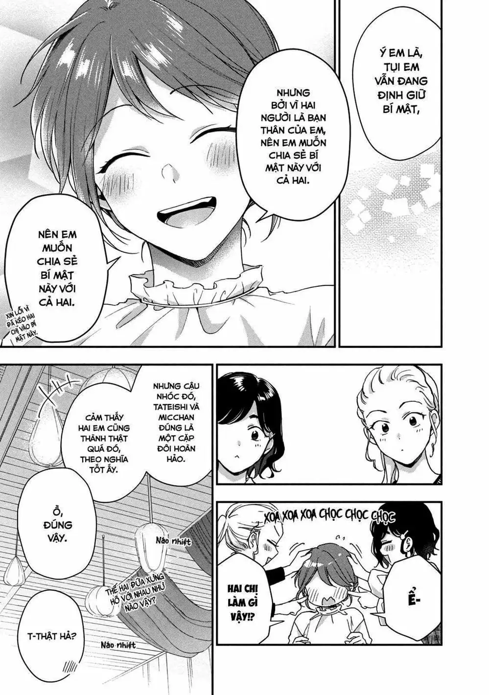 Truyện Tranh Tụi Mình Có Thể Giữ Bí Mật Được Không - Can You Keep A Secret? trang 4