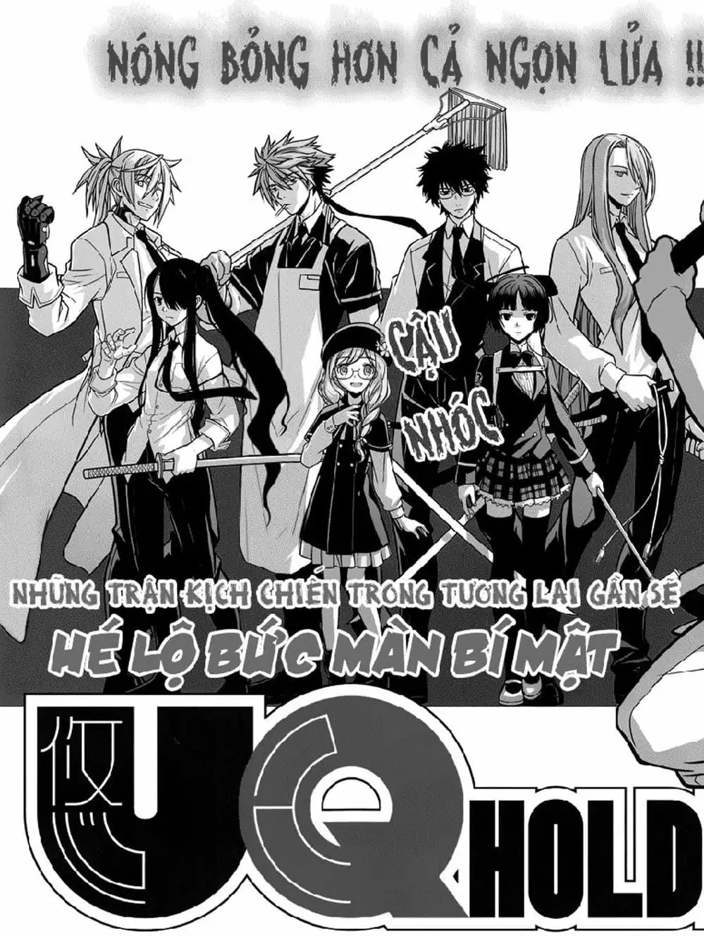Truyện Tranh Lựa Chọn Phân Kỳ - Uq Holder! trang 9