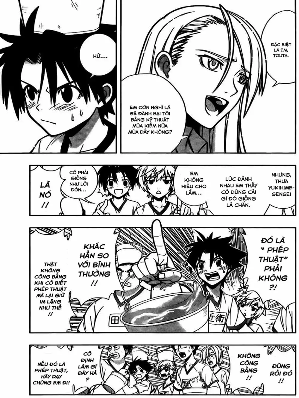 Truyện Tranh Lựa Chọn Phân Kỳ - Uq Holder! trang 9