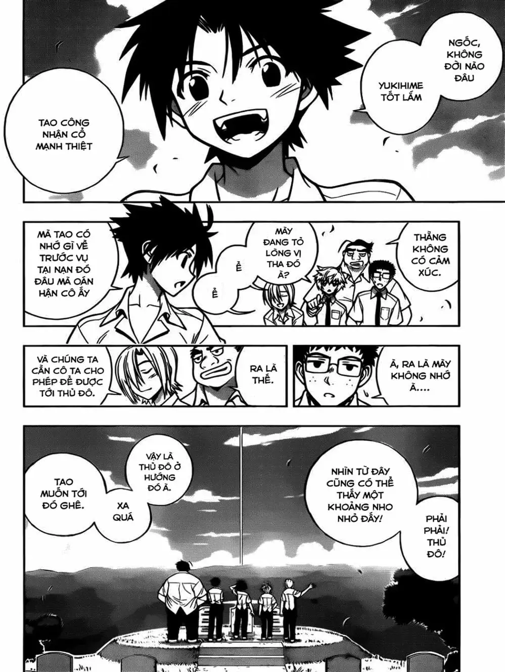 Truyện Tranh Lựa Chọn Phân Kỳ - Uq Holder! trang 9