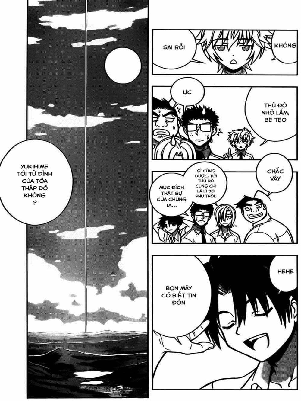 Truyện Tranh Lựa Chọn Phân Kỳ - Uq Holder! trang 9