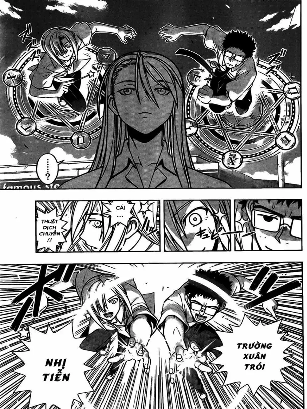 Truyện Tranh Lựa Chọn Phân Kỳ - Uq Holder! trang 9