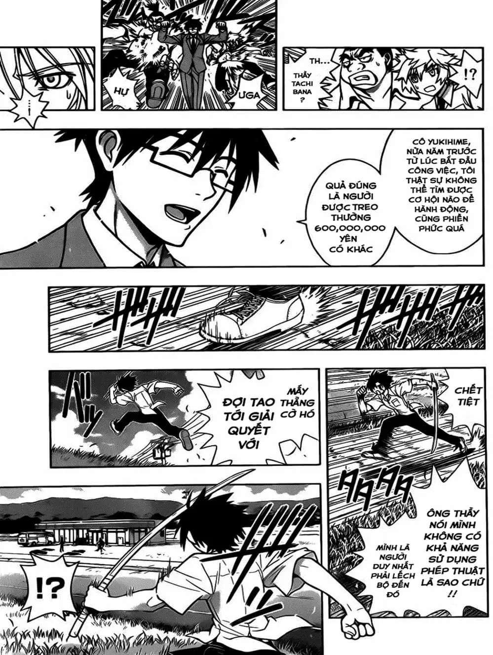 Truyện Tranh Lựa Chọn Phân Kỳ - Uq Holder! trang 9
