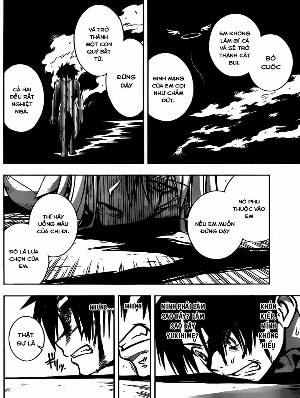 Truyện Tranh Lựa Chọn Phân Kỳ - Uq Holder! trang 9