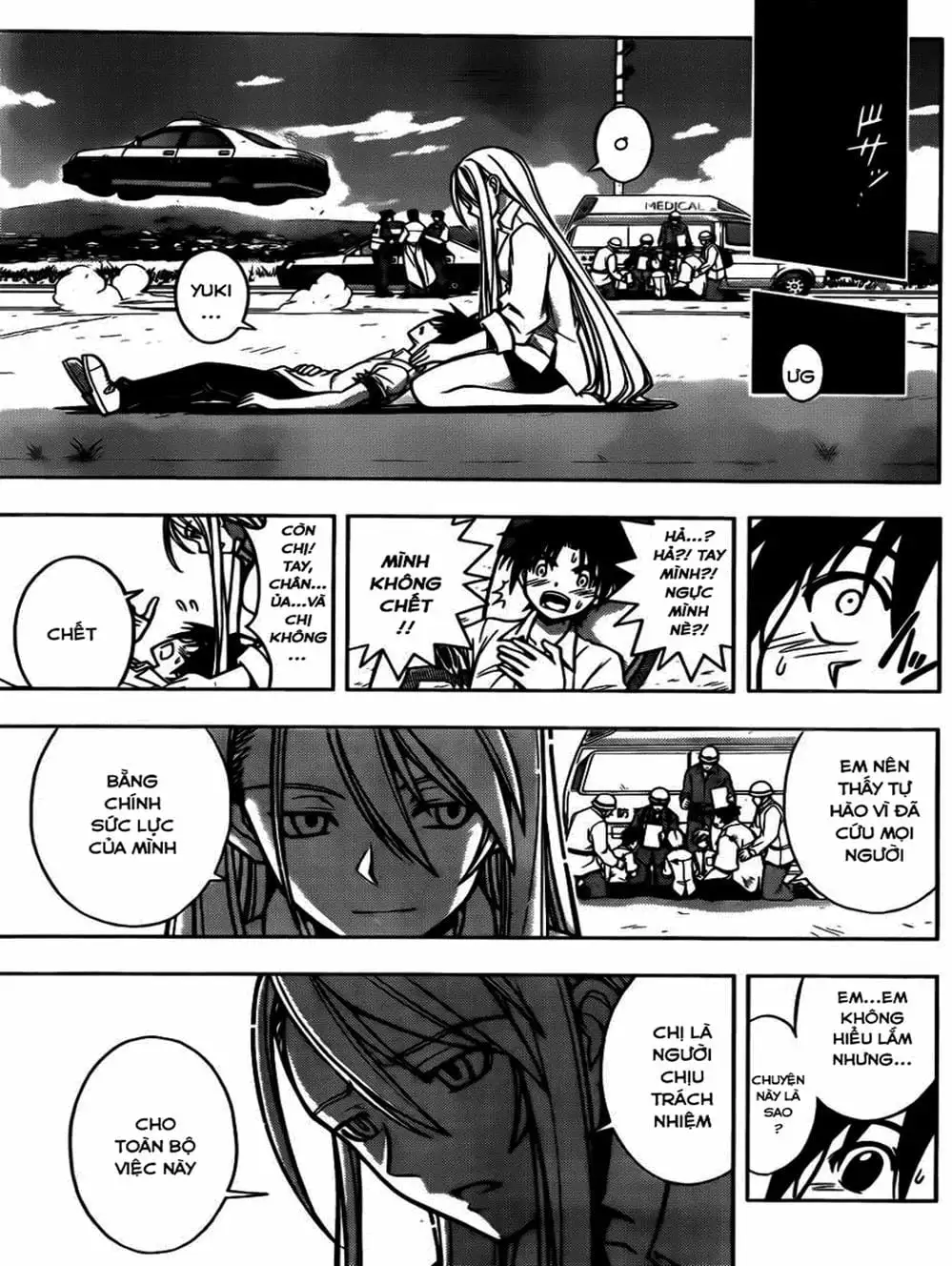 Truyện Tranh Lựa Chọn Phân Kỳ - Uq Holder! trang 9