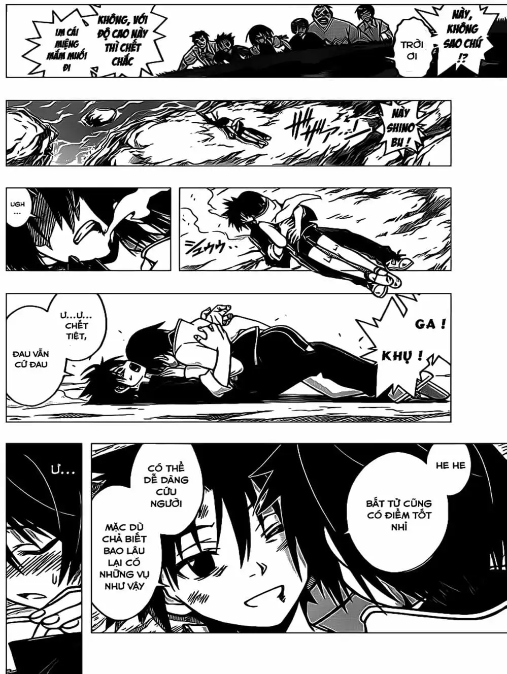 Truyện Tranh Lựa Chọn Phân Kỳ - Uq Holder! trang 9