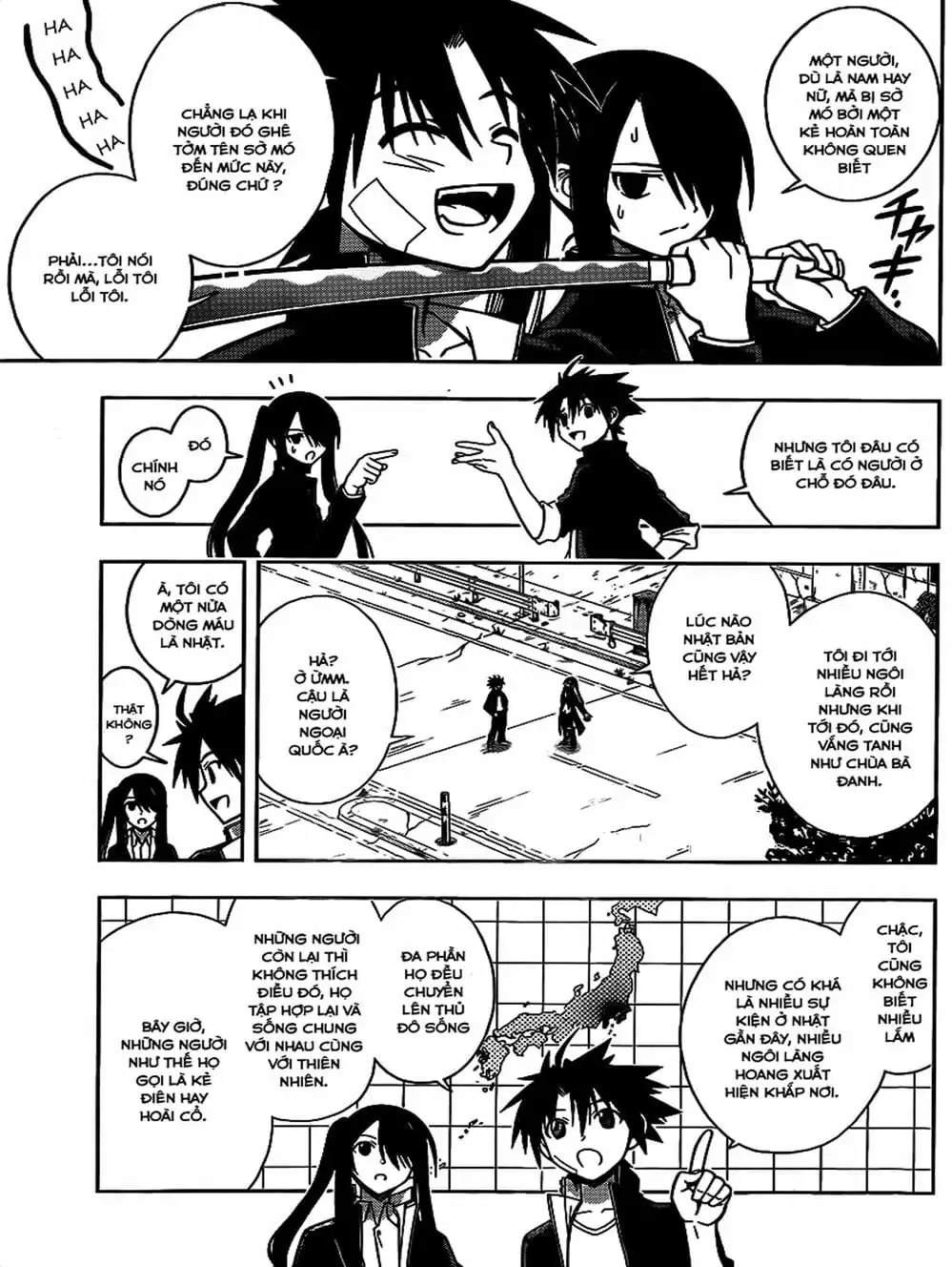 Truyện Tranh Lựa Chọn Phân Kỳ - Uq Holder! trang 9