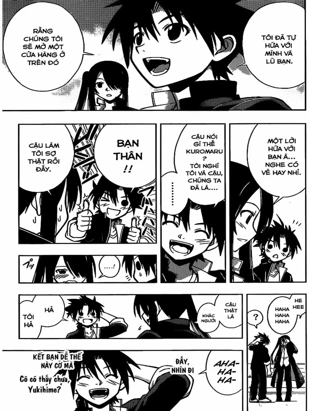 Truyện Tranh Lựa Chọn Phân Kỳ - Uq Holder! trang 9