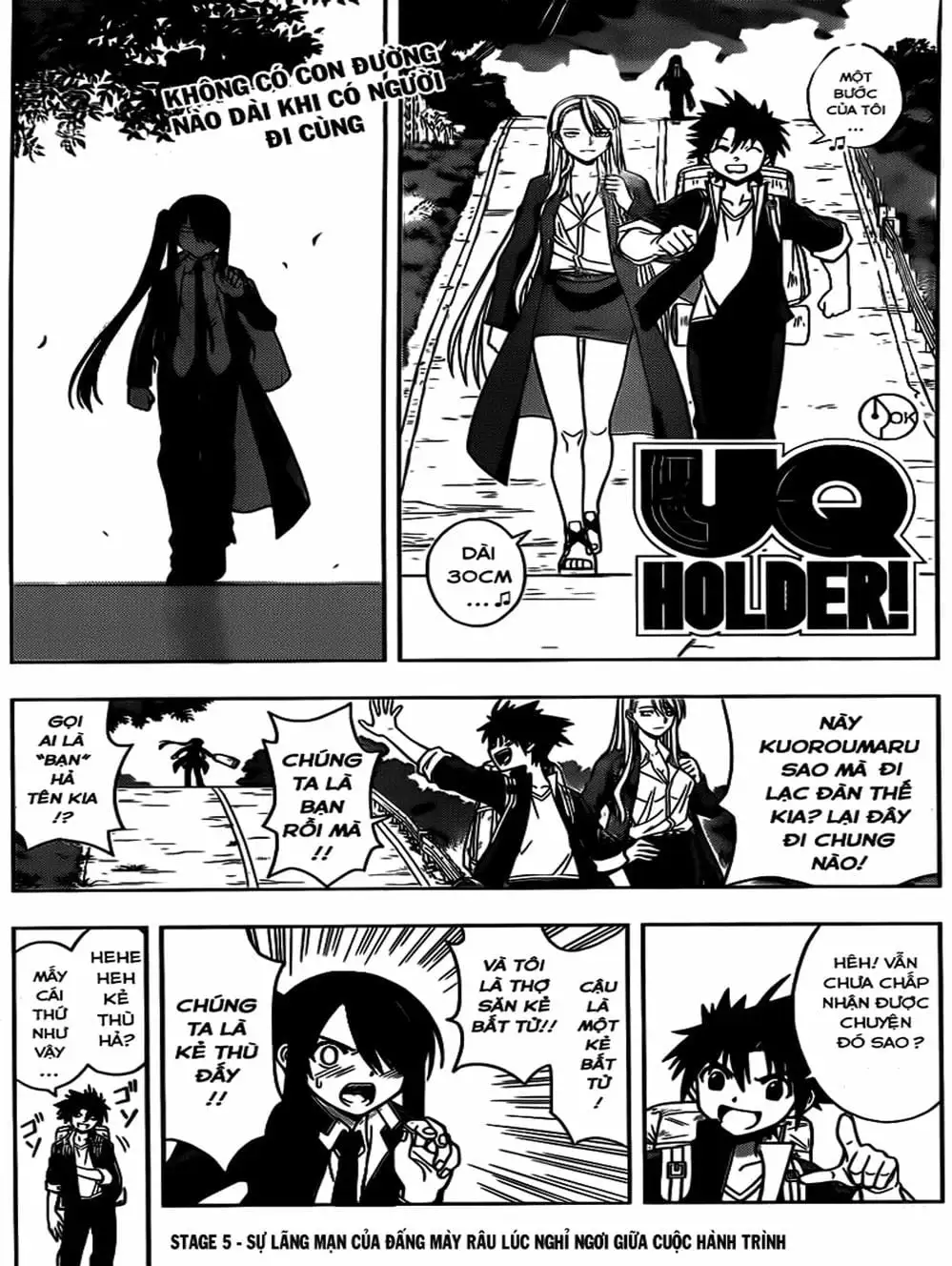 Truyện Tranh Lựa Chọn Phân Kỳ - Uq Holder! trang 9