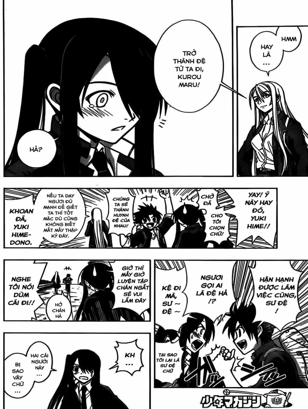 Truyện Tranh Lựa Chọn Phân Kỳ - Uq Holder! trang 9