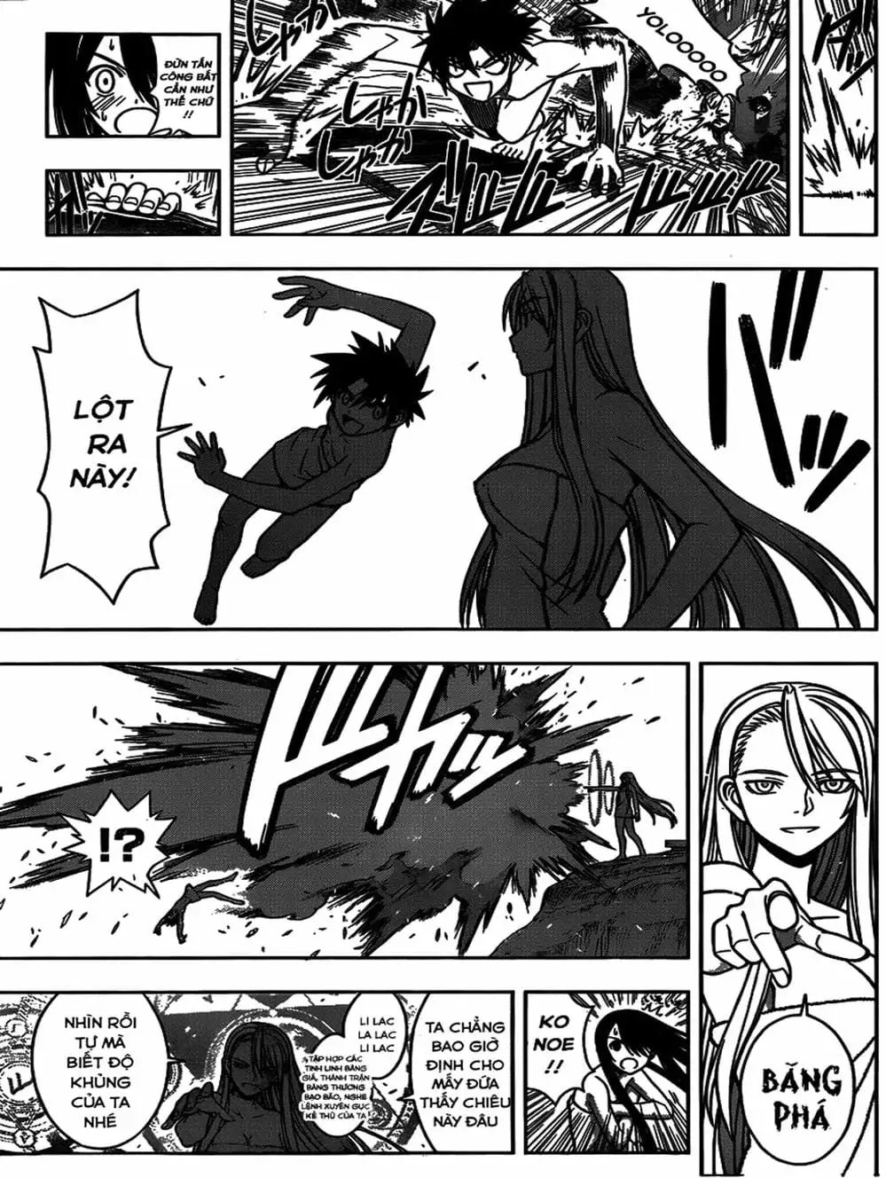 Truyện Tranh Lựa Chọn Phân Kỳ - Uq Holder! trang 9