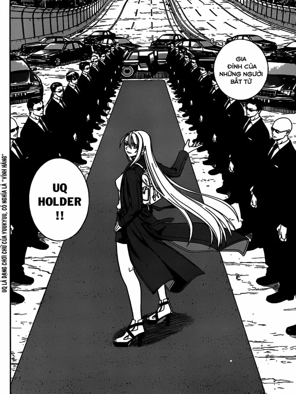 Truyện Tranh Lựa Chọn Phân Kỳ - Uq Holder! trang 9