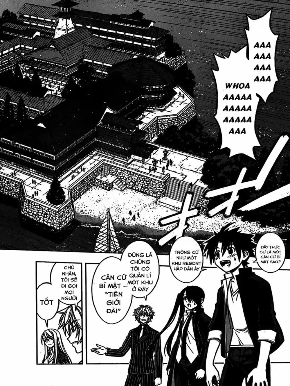 Truyện Tranh Lựa Chọn Phân Kỳ - Uq Holder! trang 9