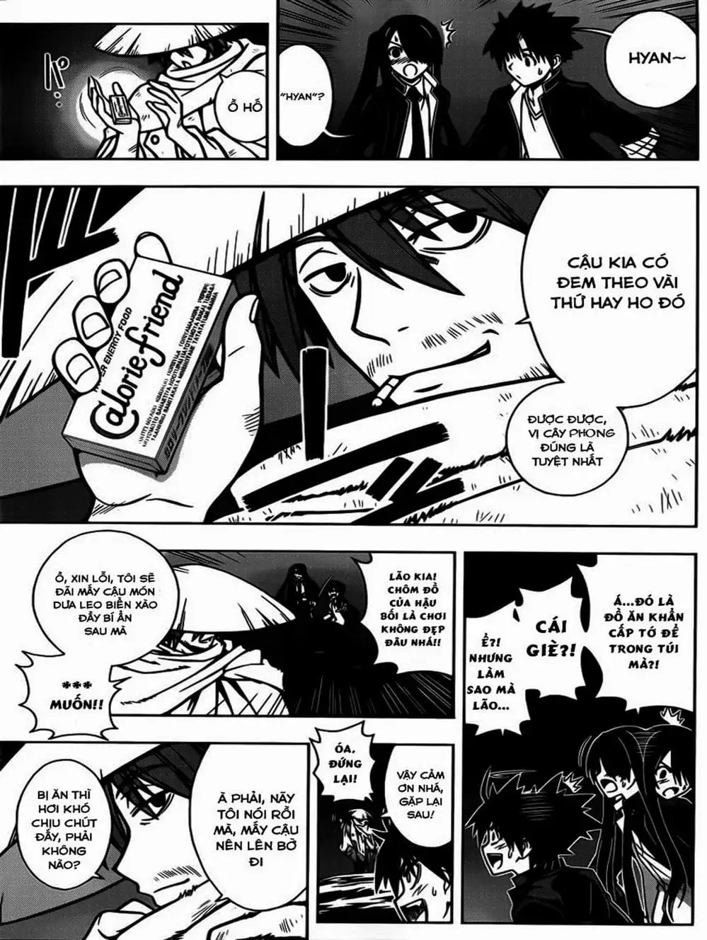 Truyện Tranh Lựa Chọn Phân Kỳ - Uq Holder! trang 9