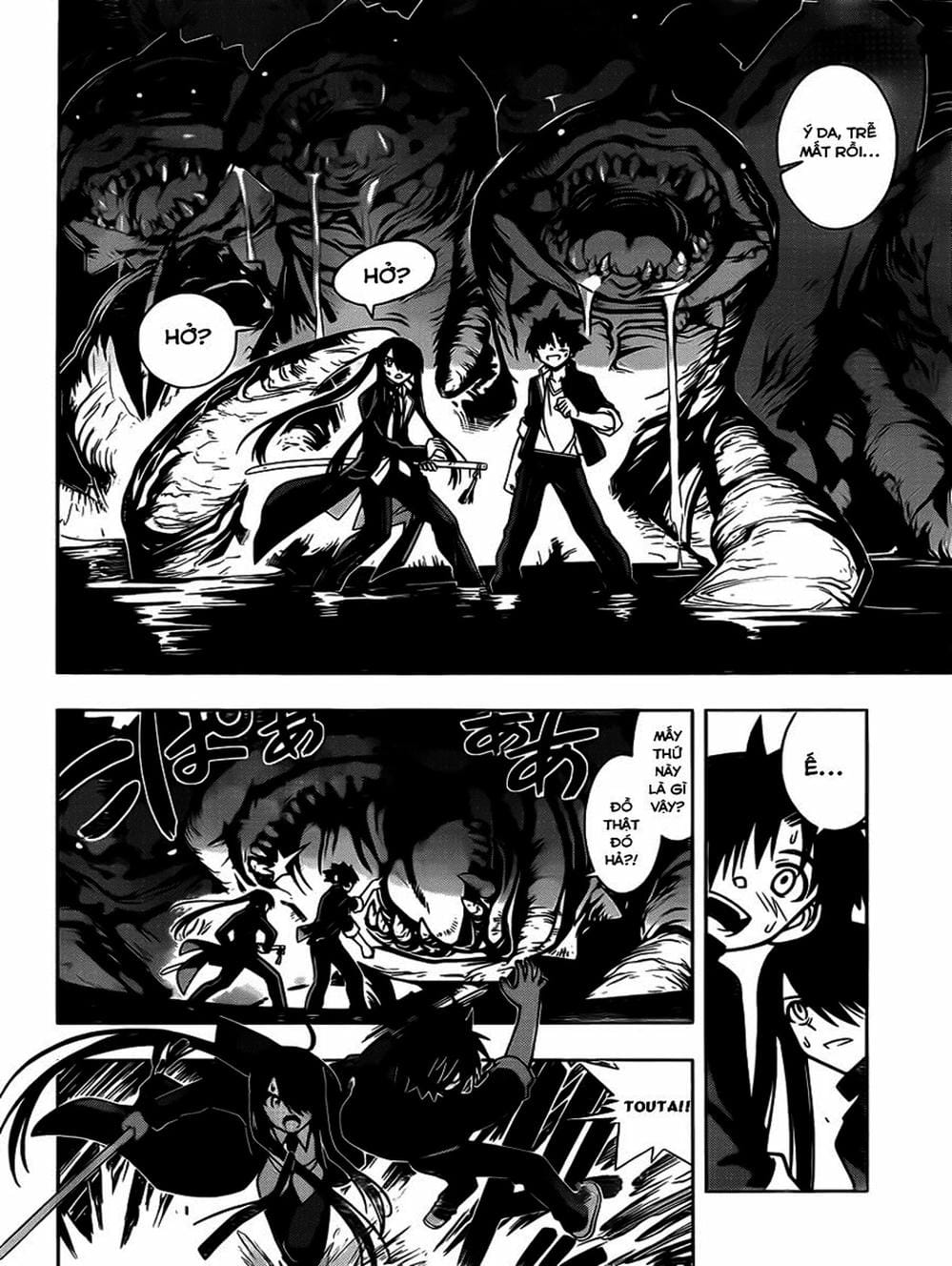 Truyện Tranh Lựa Chọn Phân Kỳ - Uq Holder! trang 9