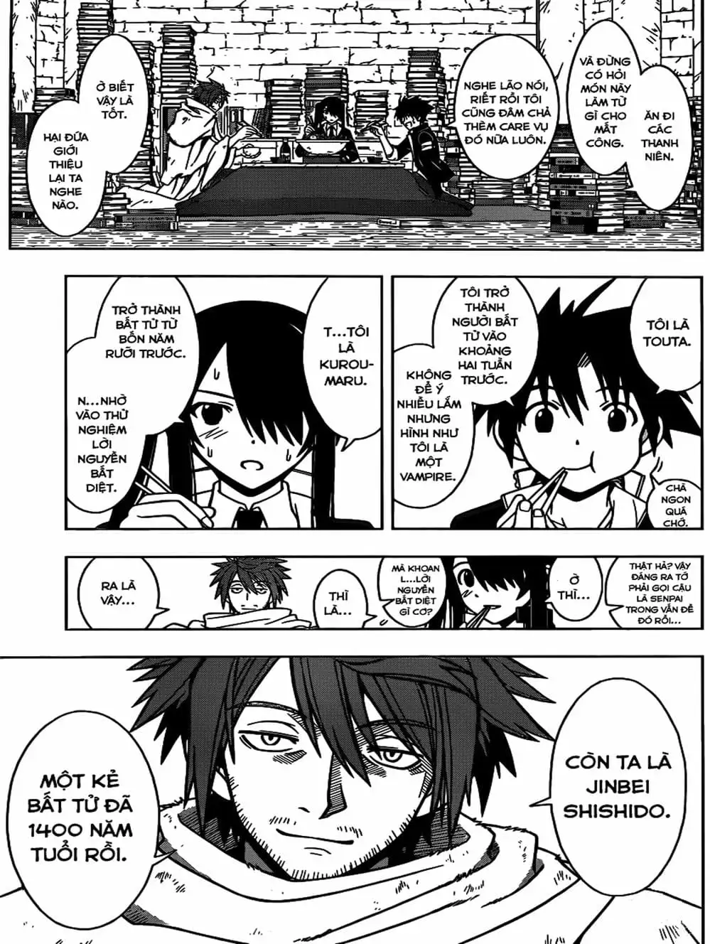 Truyện Tranh Lựa Chọn Phân Kỳ - Uq Holder! trang 9