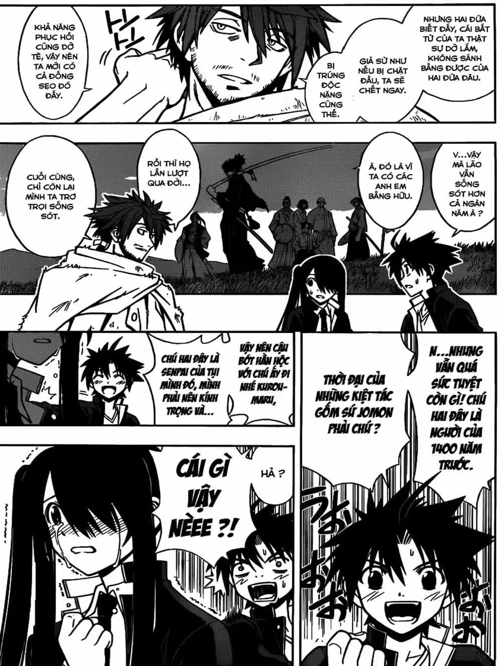 Truyện Tranh Lựa Chọn Phân Kỳ - Uq Holder! trang 9