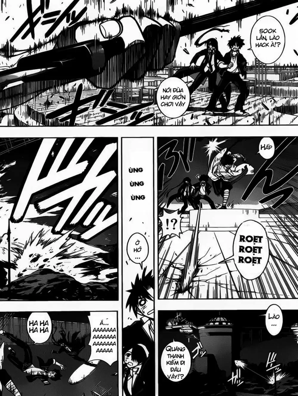 Truyện Tranh Lựa Chọn Phân Kỳ - Uq Holder! trang 9