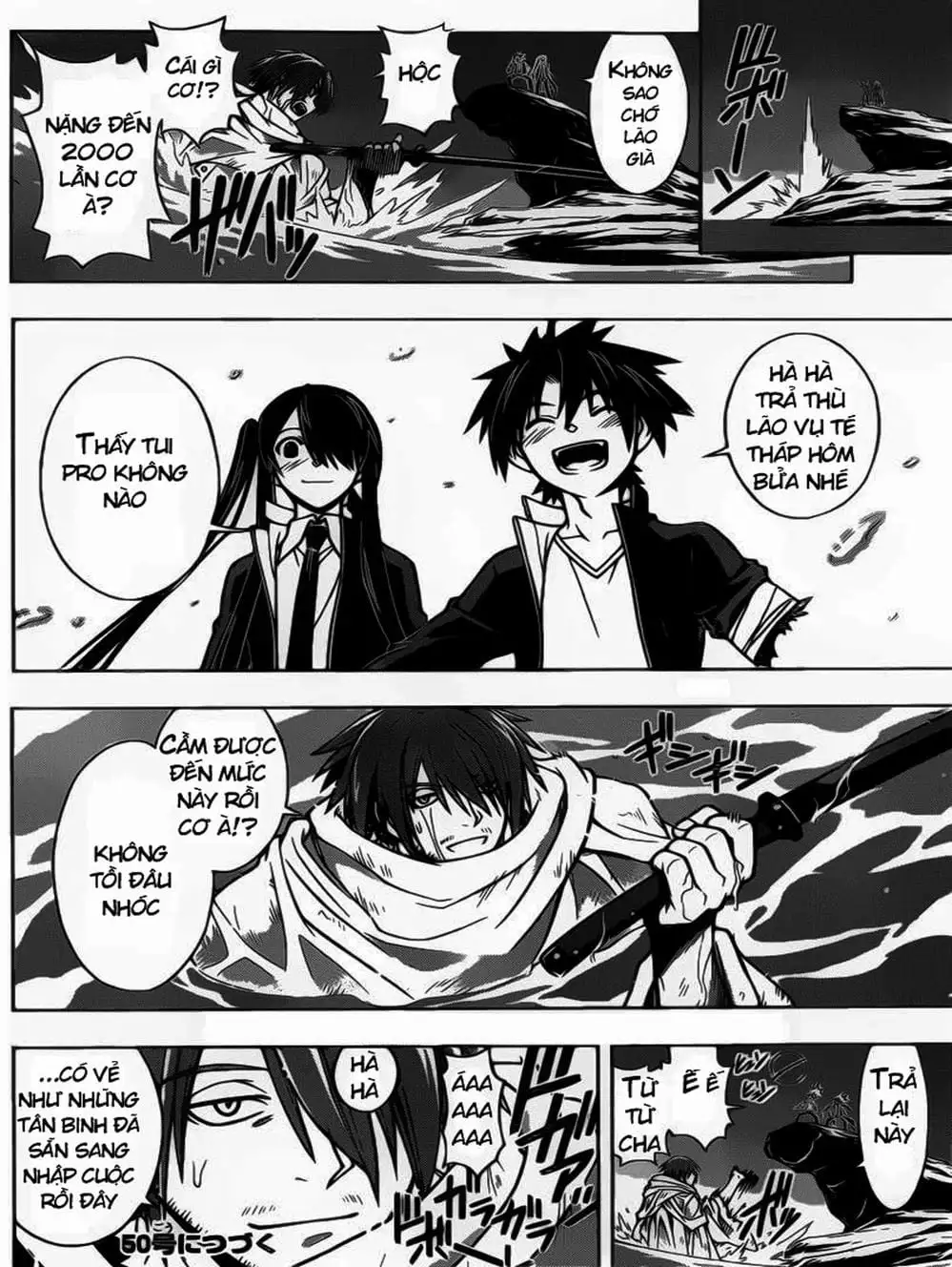 Truyện Tranh Lựa Chọn Phân Kỳ - Uq Holder! trang 9
