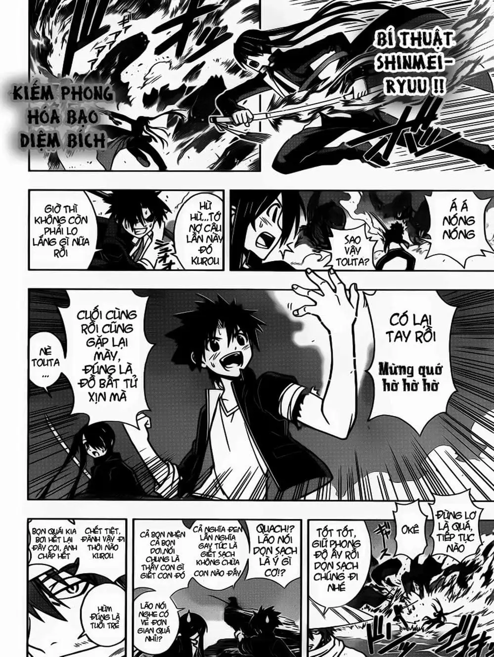 Truyện Tranh Lựa Chọn Phân Kỳ - Uq Holder! trang 9
