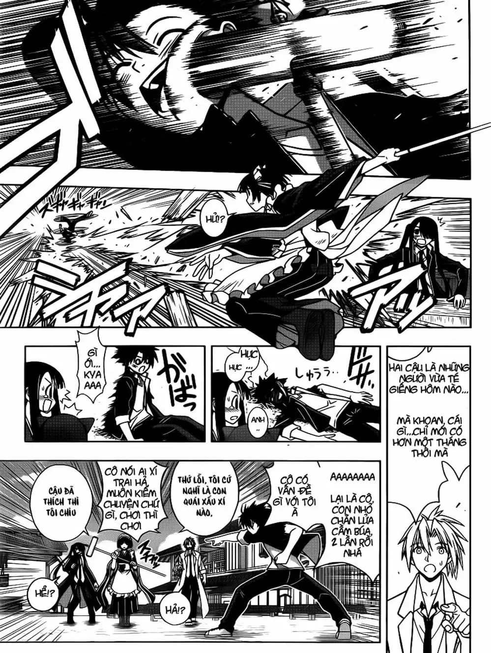 Truyện Tranh Lựa Chọn Phân Kỳ - Uq Holder! trang 9