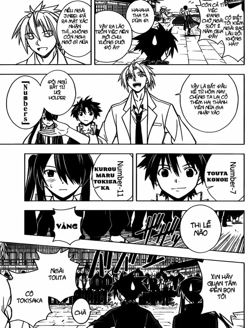 Truyện Tranh Lựa Chọn Phân Kỳ - Uq Holder! trang 9