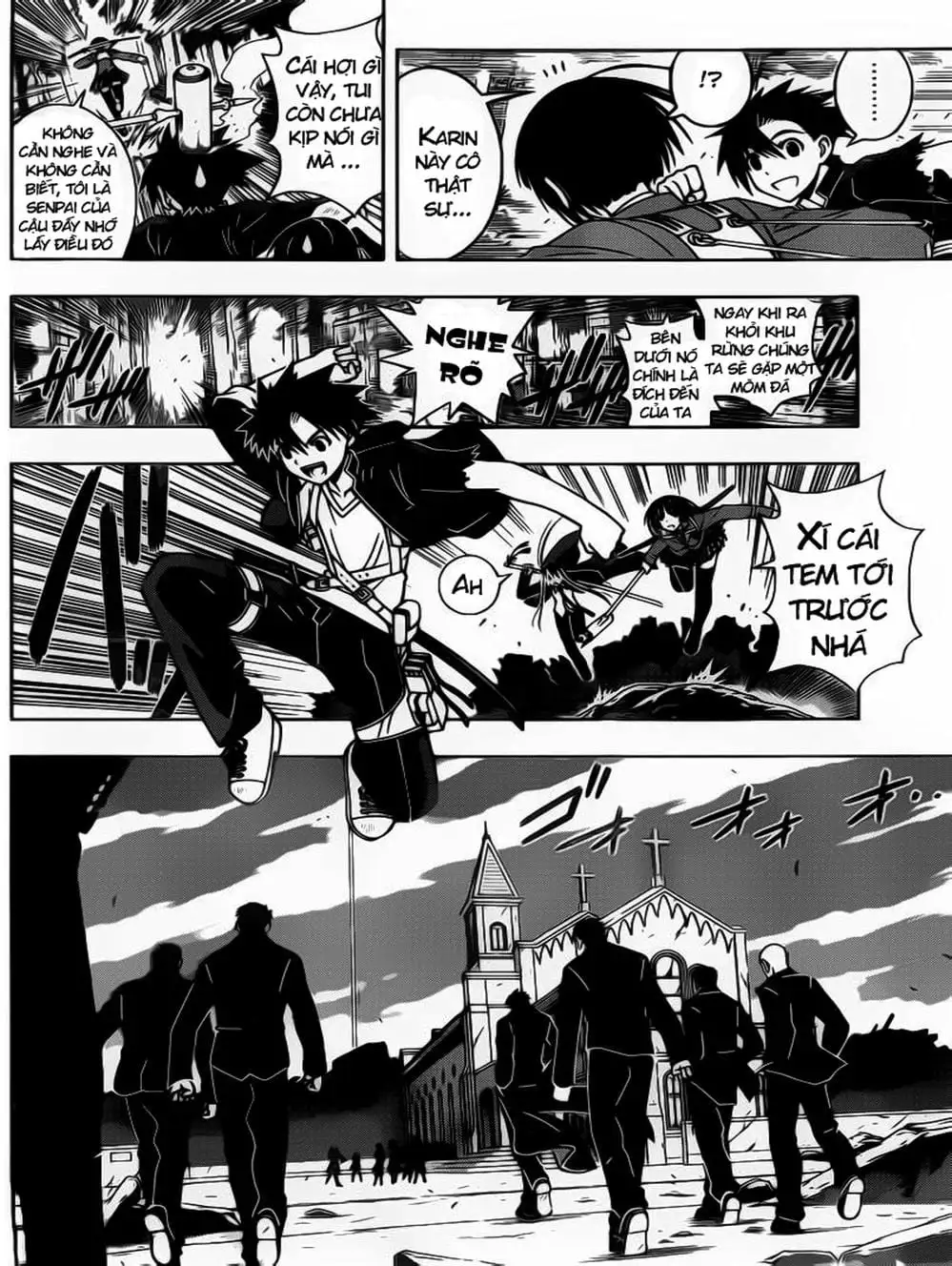 Truyện Tranh Lựa Chọn Phân Kỳ - Uq Holder! trang 9