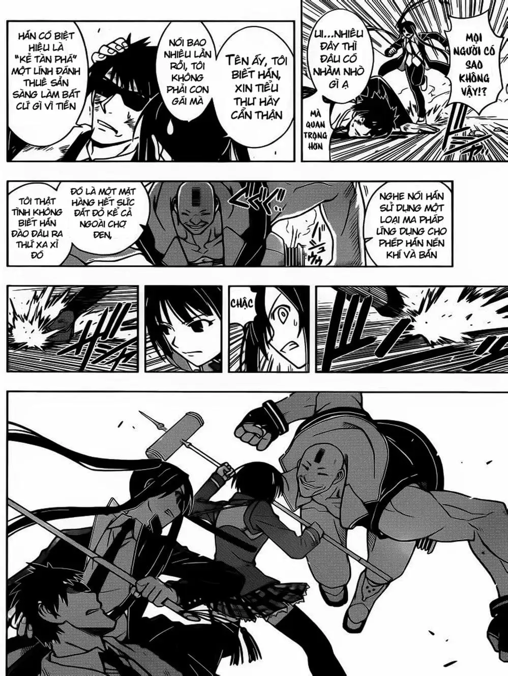 Truyện Tranh Lựa Chọn Phân Kỳ - Uq Holder! trang 9