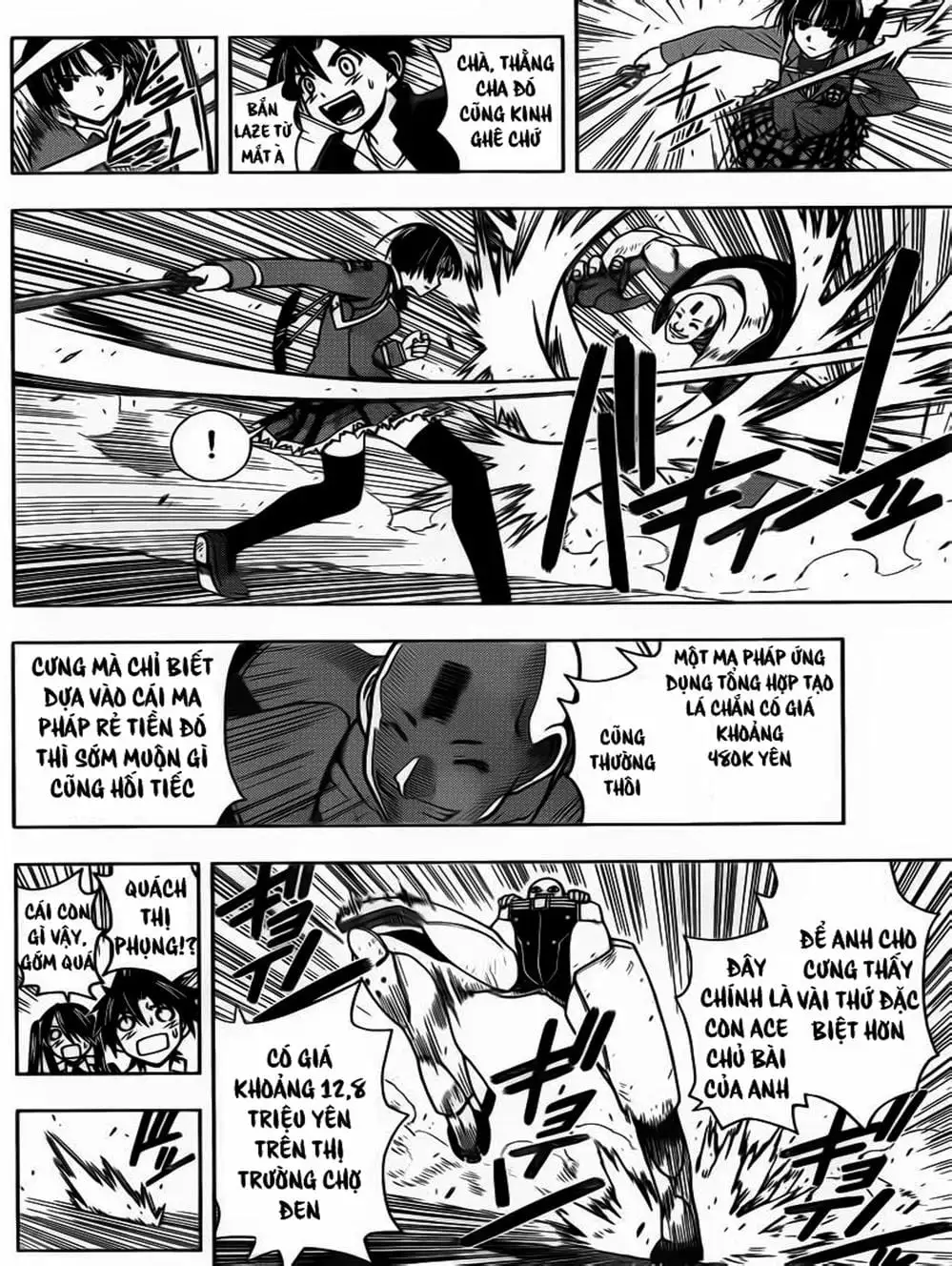 Truyện Tranh Lựa Chọn Phân Kỳ - Uq Holder! trang 9