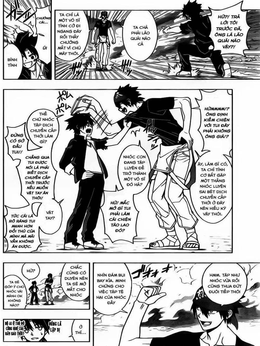 Truyện Tranh Lựa Chọn Phân Kỳ - Uq Holder! trang 9